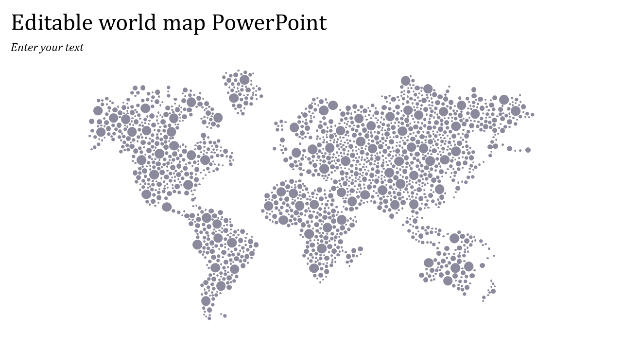 editable world map powerpoint